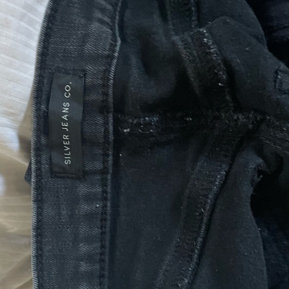 Silver Skinny Jeans - Picture 3 of 3